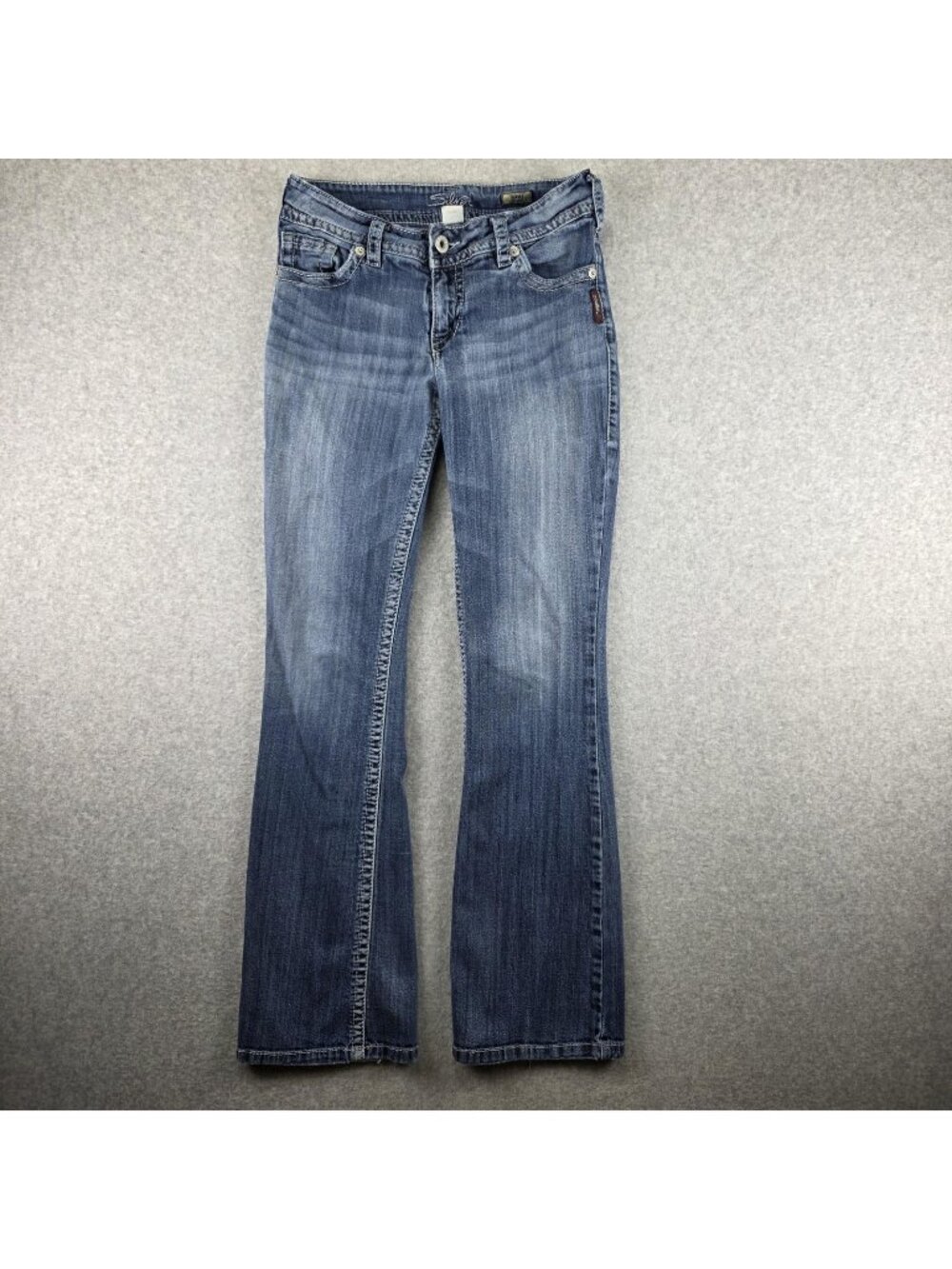 Silver Jeans Suki Bootcut Jeans Womens 29x34 Blue Mid Rise Stretch Denim